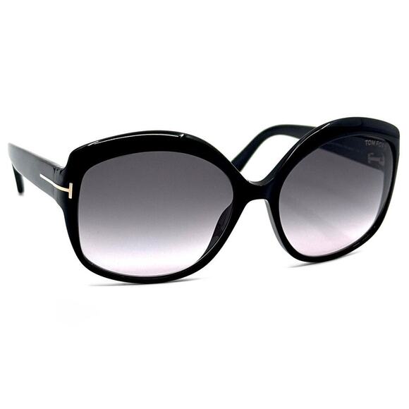 NEW!!! TOM FORD Chiara-02 Sunglasses TF919 01B Authentic - Picture 1 of 12